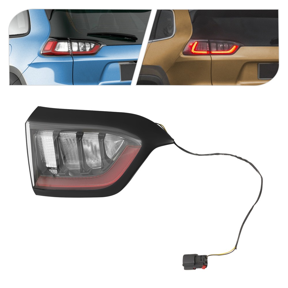 Inner Rear LED Tail Light Left Side Tail Lamp For 2019 2020 2021 Jeep Cherokee