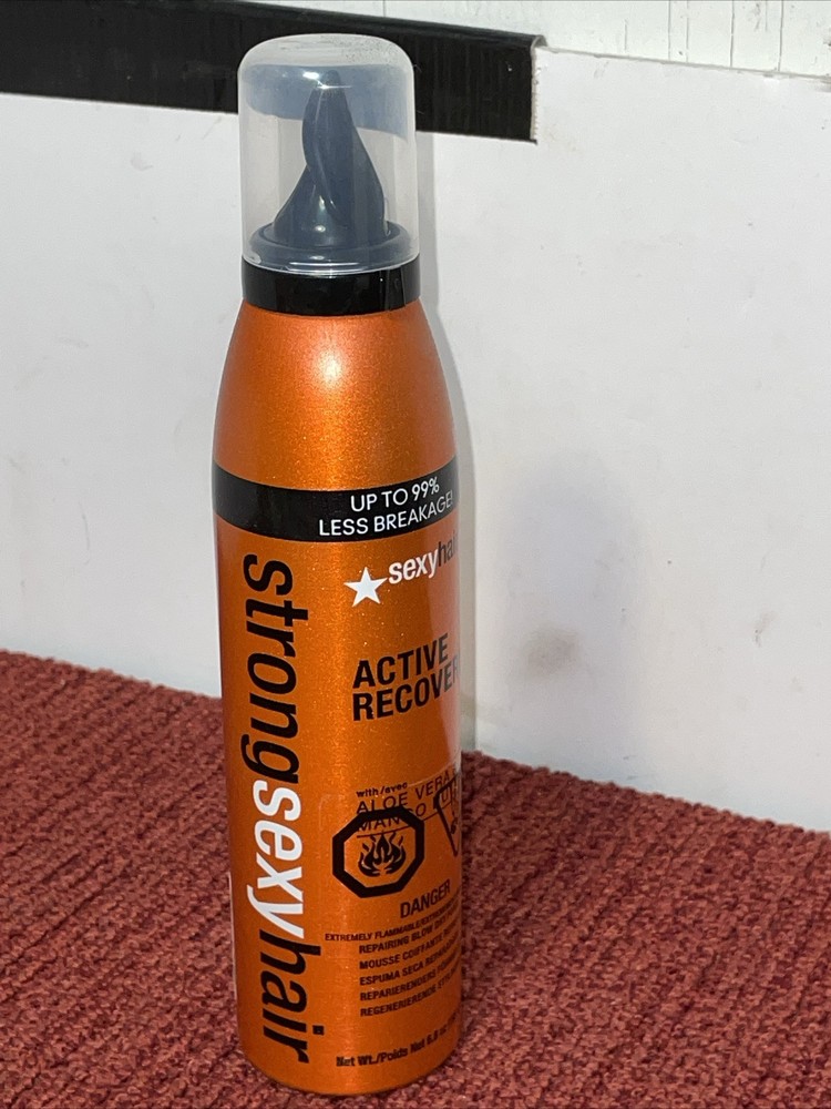 Strong Sexy Hair Active Recovery Repairing Blow Dry Spray 6.8 oz for Damaged Hair