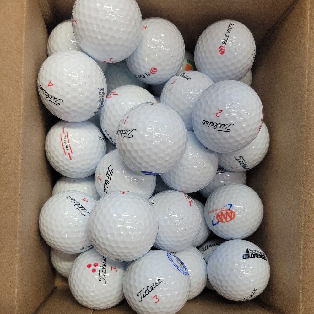 36 Titleist TruFeel Near Mint, Exellent Used Golf Balls