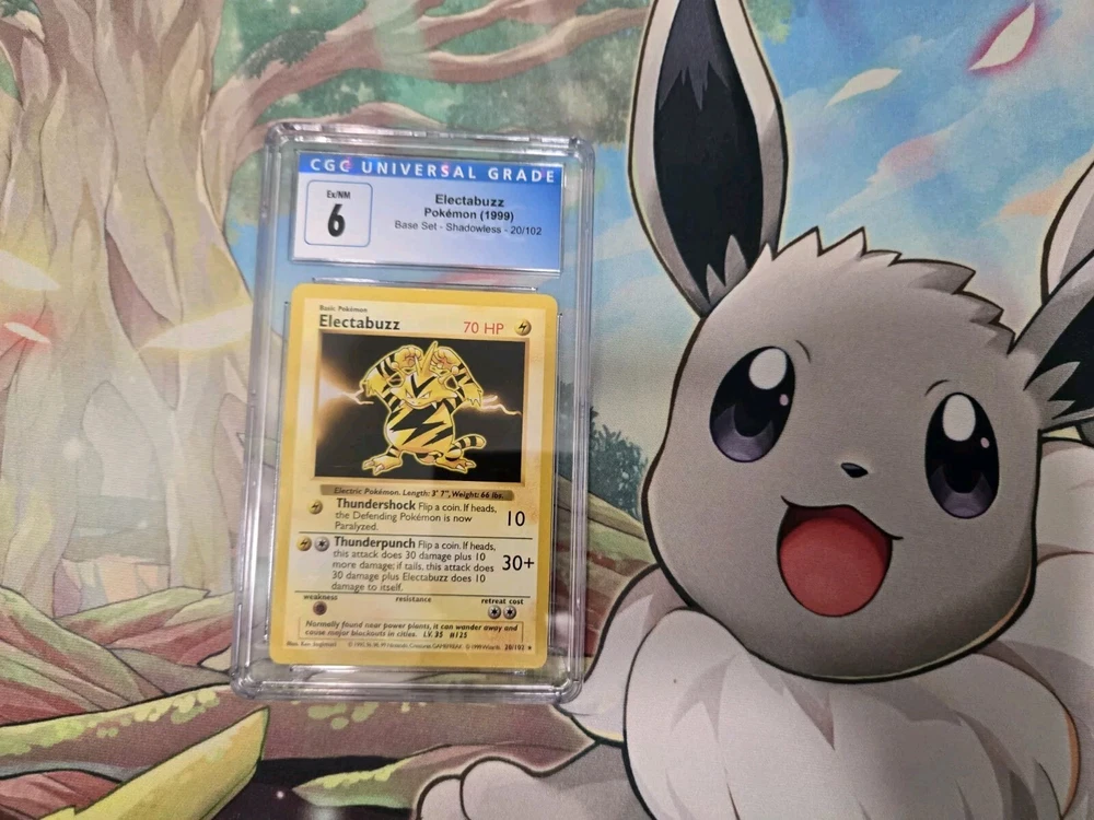 Electabuzz 020/102 Base Set (Shadowless) Regular