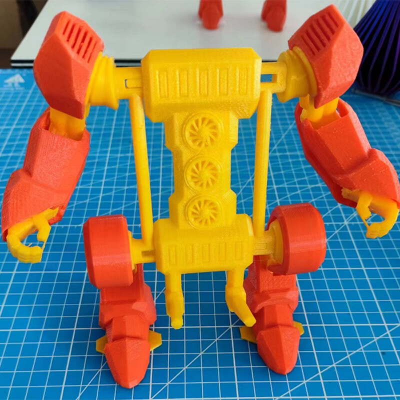 Mecha Exoskeleton Phone Stand - Adjustable Mobile Holder & Cool Desktop Decor  