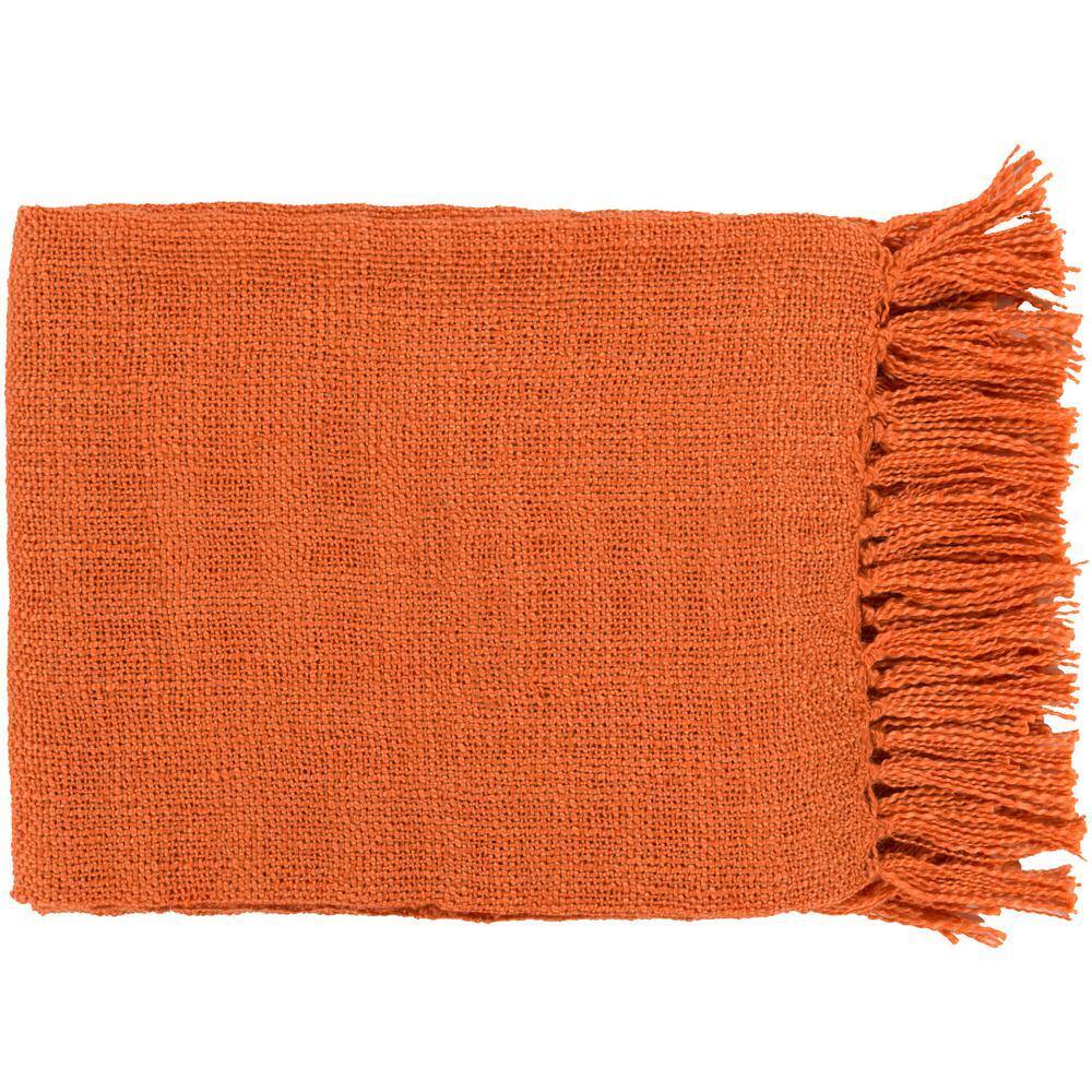Montevallo Burnt Orange Throw Blanket
