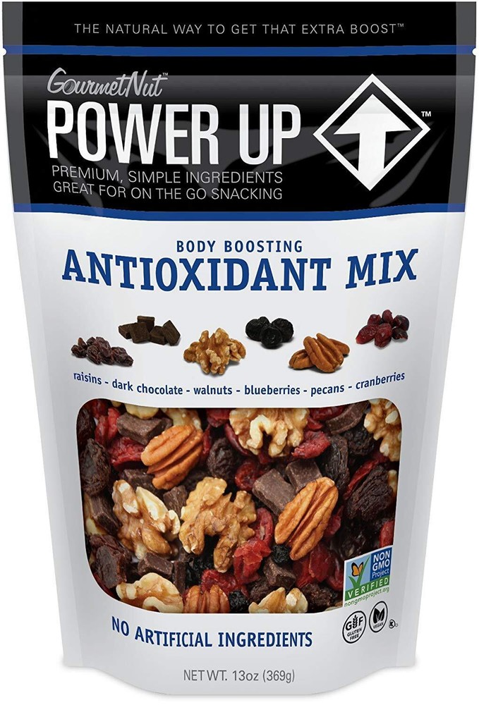 Premium Trail Mix - Antioxidant Trail Mix 13oz, Gluten Free, Vegan, Non-GMO