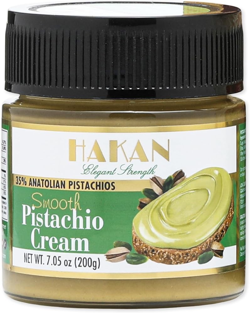 Hakan Pistachio Cream with 35% Anatolia-Grown Pistachios for Dubai Chocolates