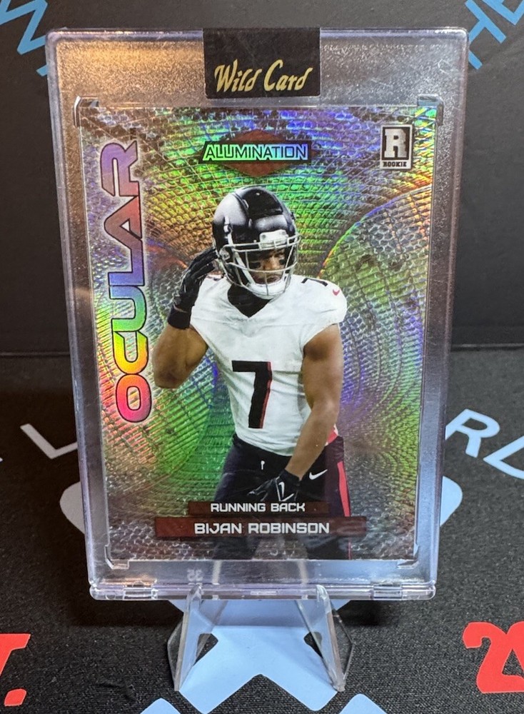 Bijan Robinson 2023 Wild Card Alumination Ocular 61/75 #AO-BR