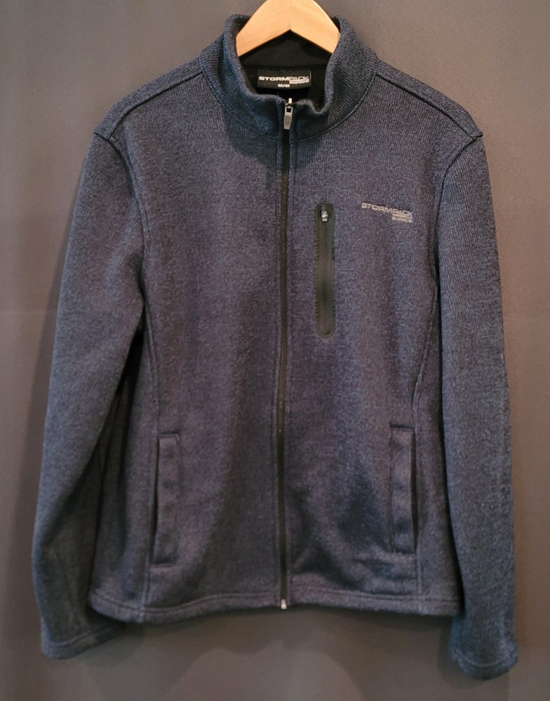 Stormpack Sunice Men's Thermal Jacket Medium Navy Blue Great Condition