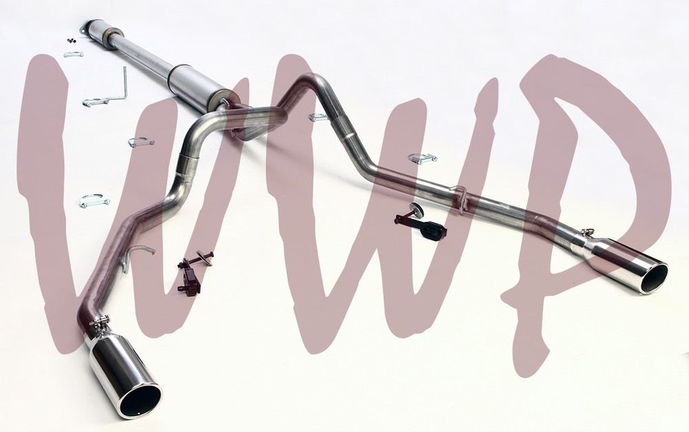 3-2.5 Inch Dual Split Stainless Catback Exhaust for 2015-2020 Ford F150 5.0L V8