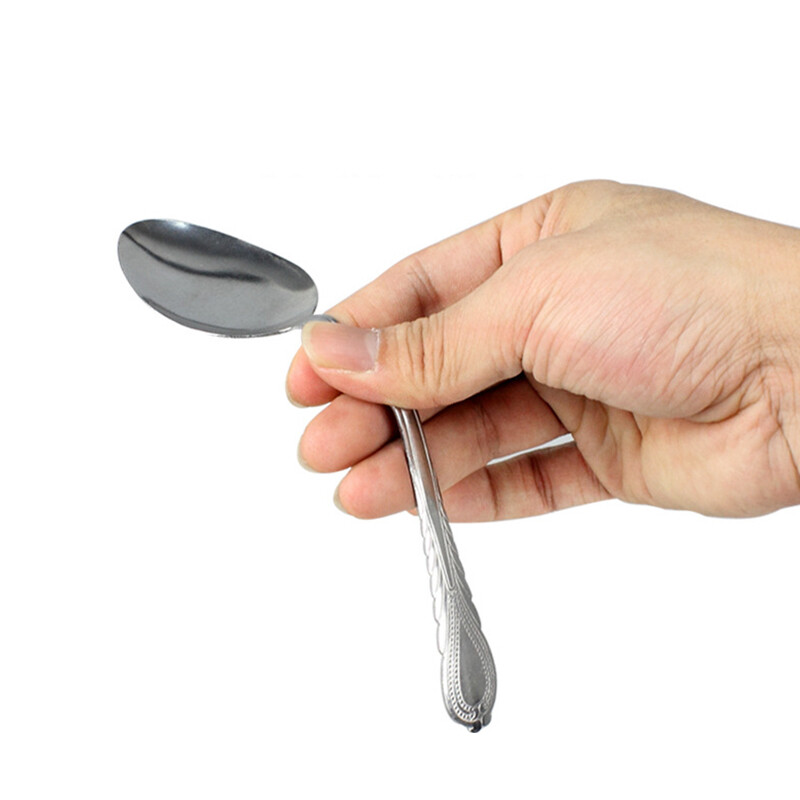 Master Bend Spoon Bending Magic Tricks for Street and Close-Up Performances T*a5