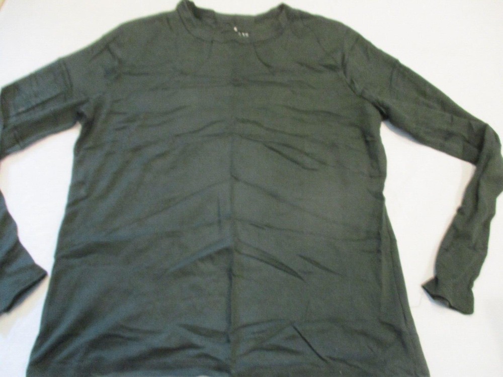 Womens a new day green long sleeve shirt sz xl