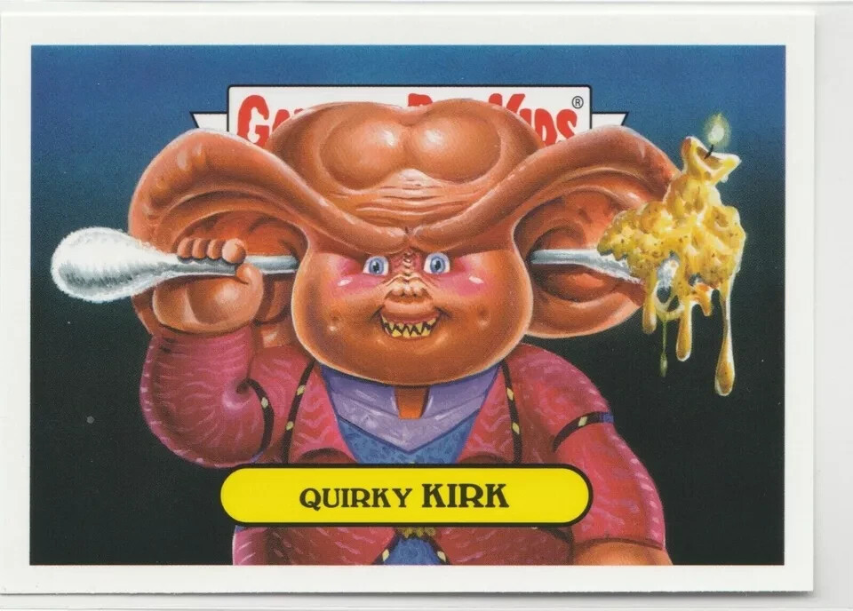 Quirky Kirk 14b Garbage Pail Kids GPK 2019 We Hate the 90s Trading Card
