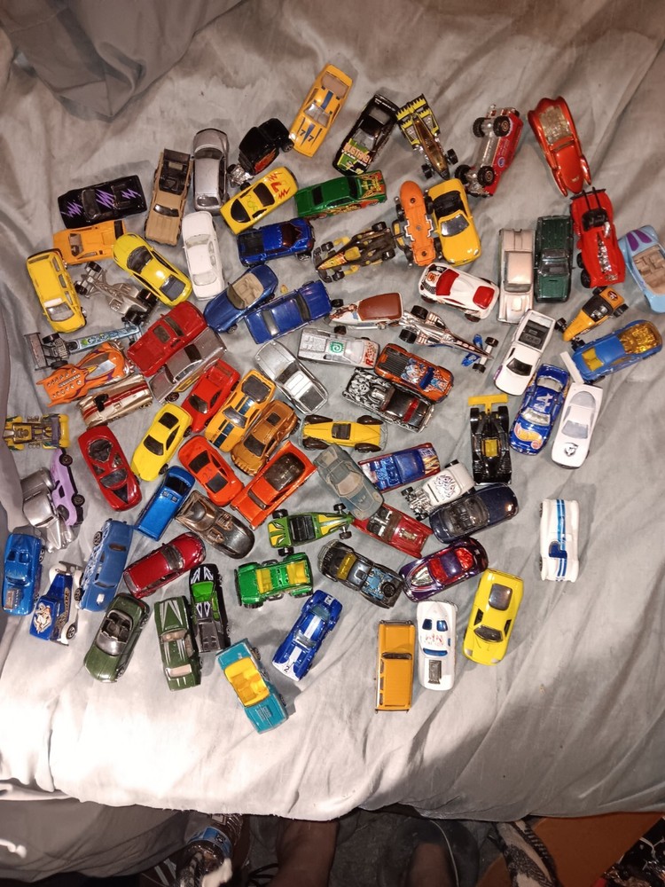 Lot Of 79 Die-cast Cars,  Matchbox, Hotwheels,  Misc.