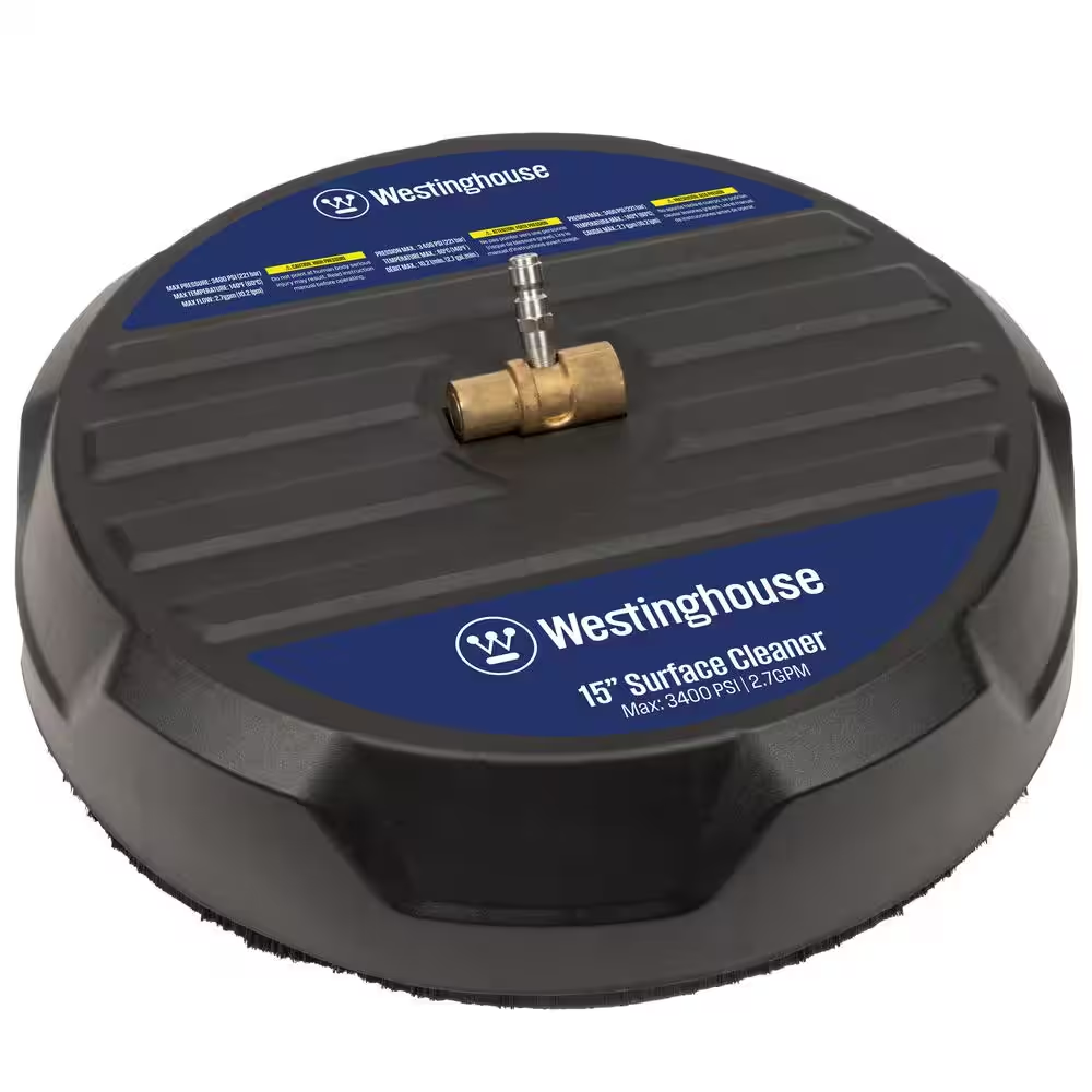 15in Universal Pressure Washer Surface Cleaner 3400 PSI 1/4in Connector