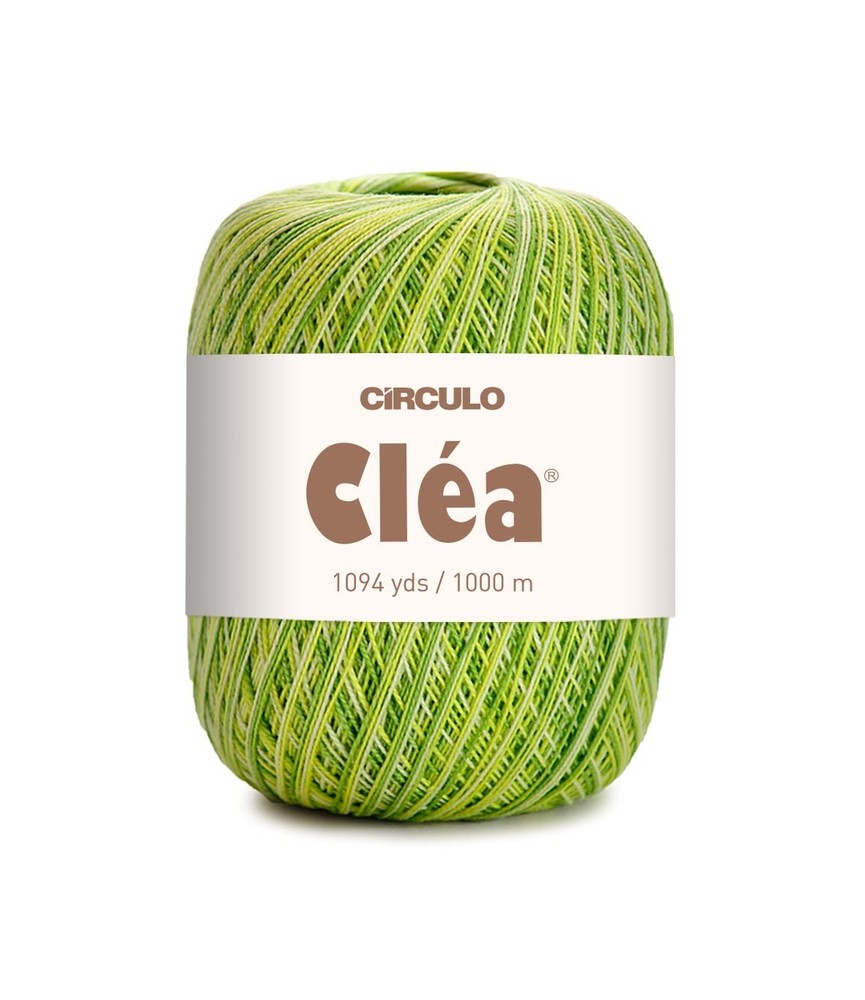 Circulo Clea Olive 9462 Size 20 Crochet Thread 1094 Yards Mercerized Cotton