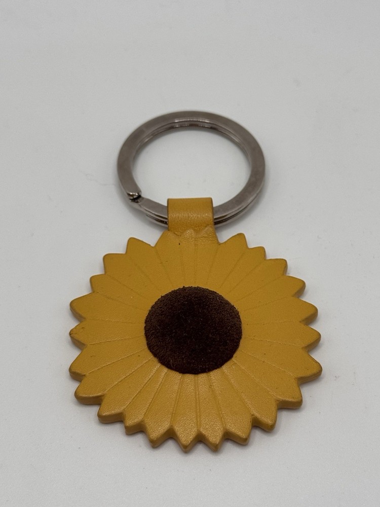 Vintage Coach Sunflower Keychain – Rare Collectible Find