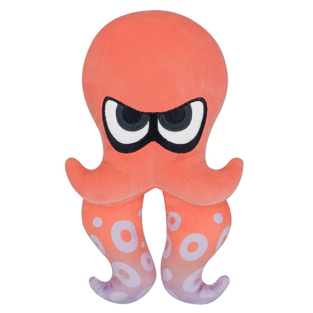 Sanei Boeki Splatoon3 ALL STAR COLLECTION Octopus Red (S) Plush Height 22cm SP34