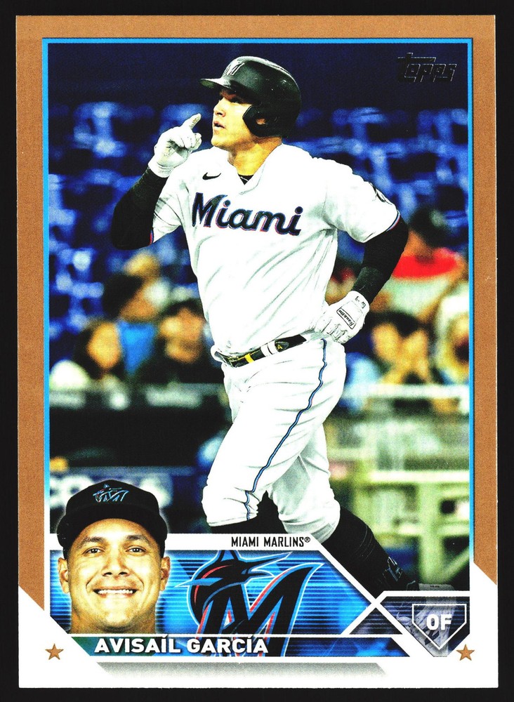 Avisail Garcia 2022 Miami Marlins 2023 Topps Baseball Card No. 606 SN