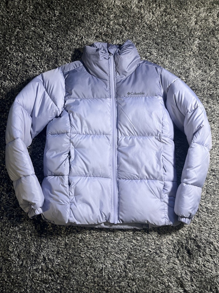 Columbia Puffect Jacket Women’s Small Twilight Dusty Iris EUC Lined