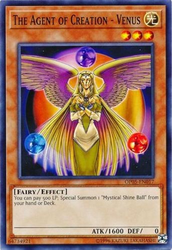 1x The Agent of Creation Venus OP05 Common Unlimited Edition NM