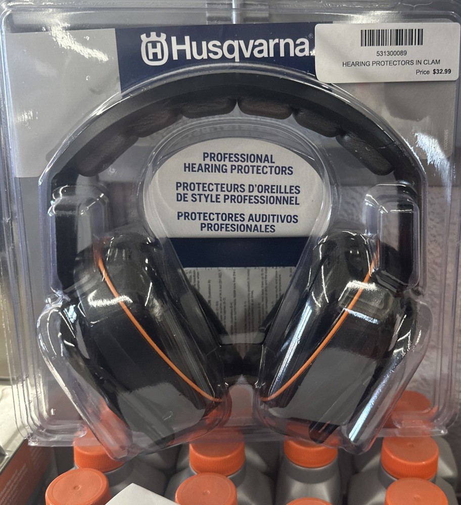 Genuine OEM Husqvarna 598-919301 Professional Headband Hearing Protectors