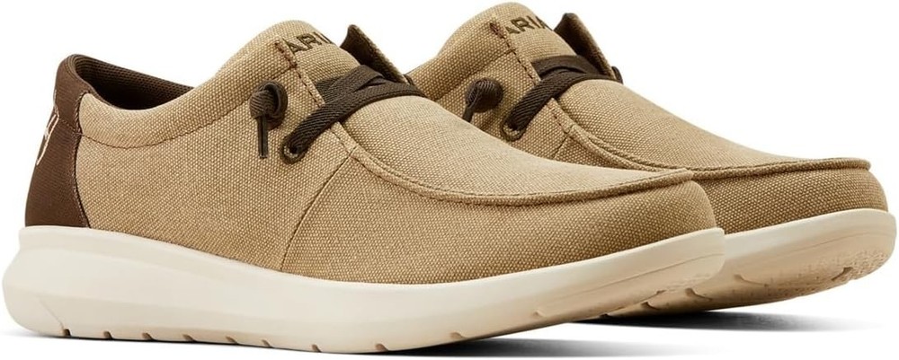 Ariat Hilo Men's Slip on Shoes Tan Medium, Canvas 10050945