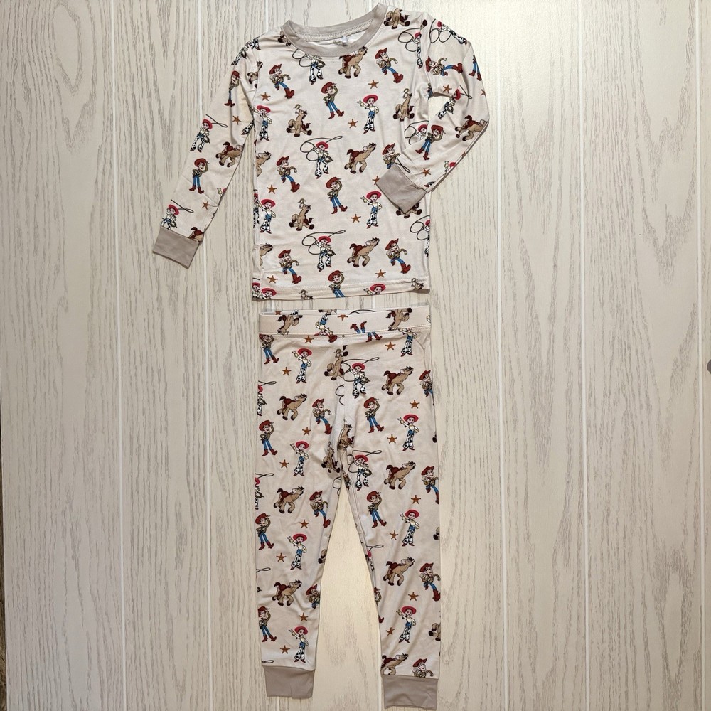 Bamboo Boutique Pajamas Unisex 2-3Y Toy Story Jessie Woody 2pc Set NEW