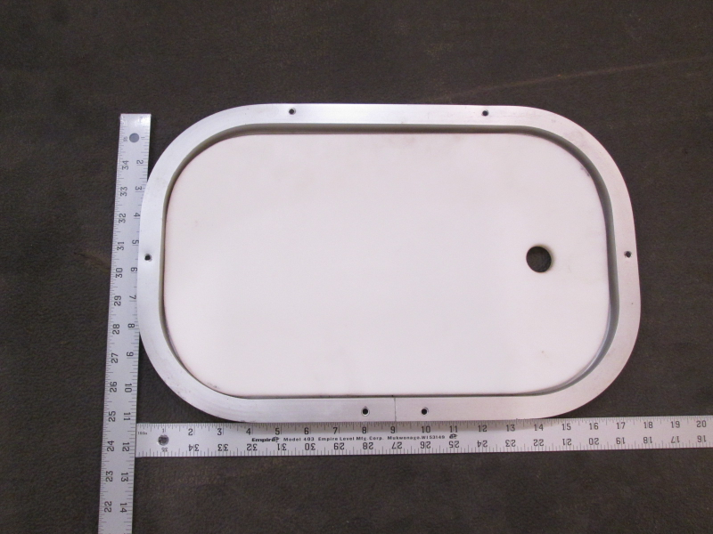 2000 Chaparral Signature 240 Boat Poly Storage Hatch Cover with Frame