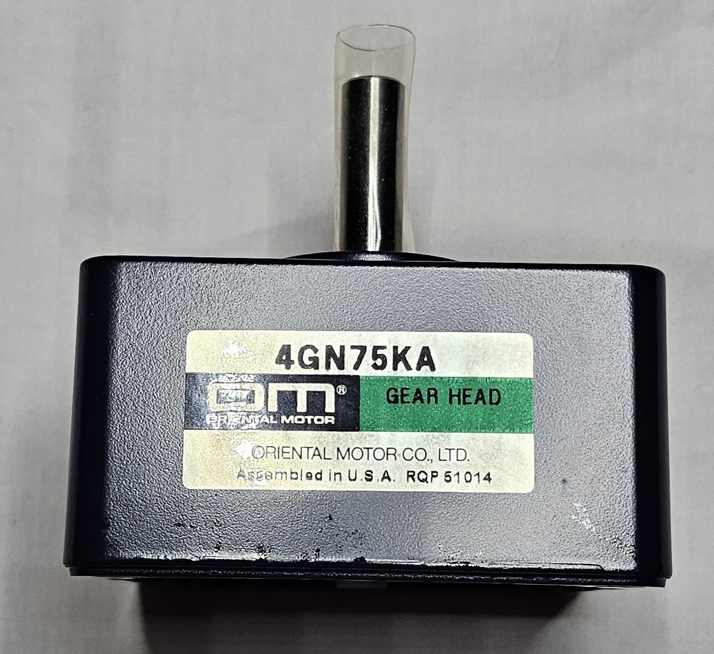 ORIENTAL MOTOR 4GN7.5KA / 4GN75KA 7.5:1 RATIO GEARHEAD