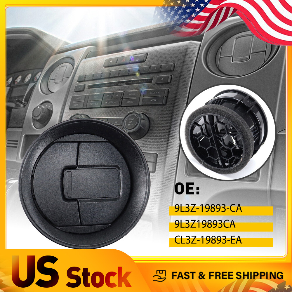 Dash A/c Ac Heater-air Outlet Louver Vent For Ford F-150 9l3z19893ca 2009-2014