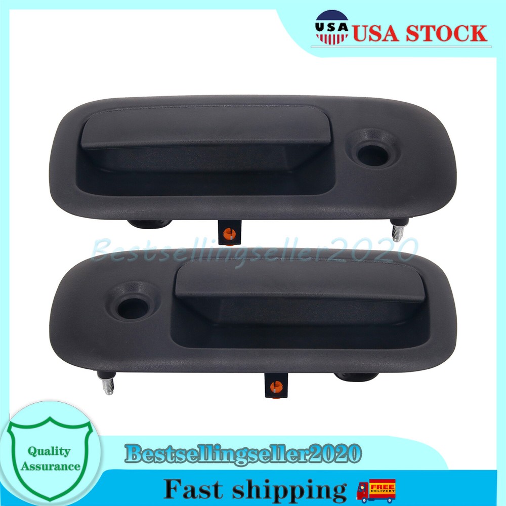 Set of 2 Exterior Door Handles for 1996-2002 Chevy Express 1500 3500