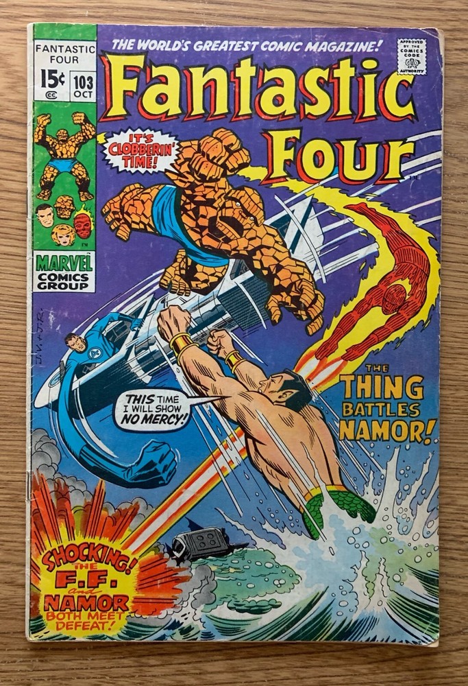 Fantastic Four #103 VG 4.5 
