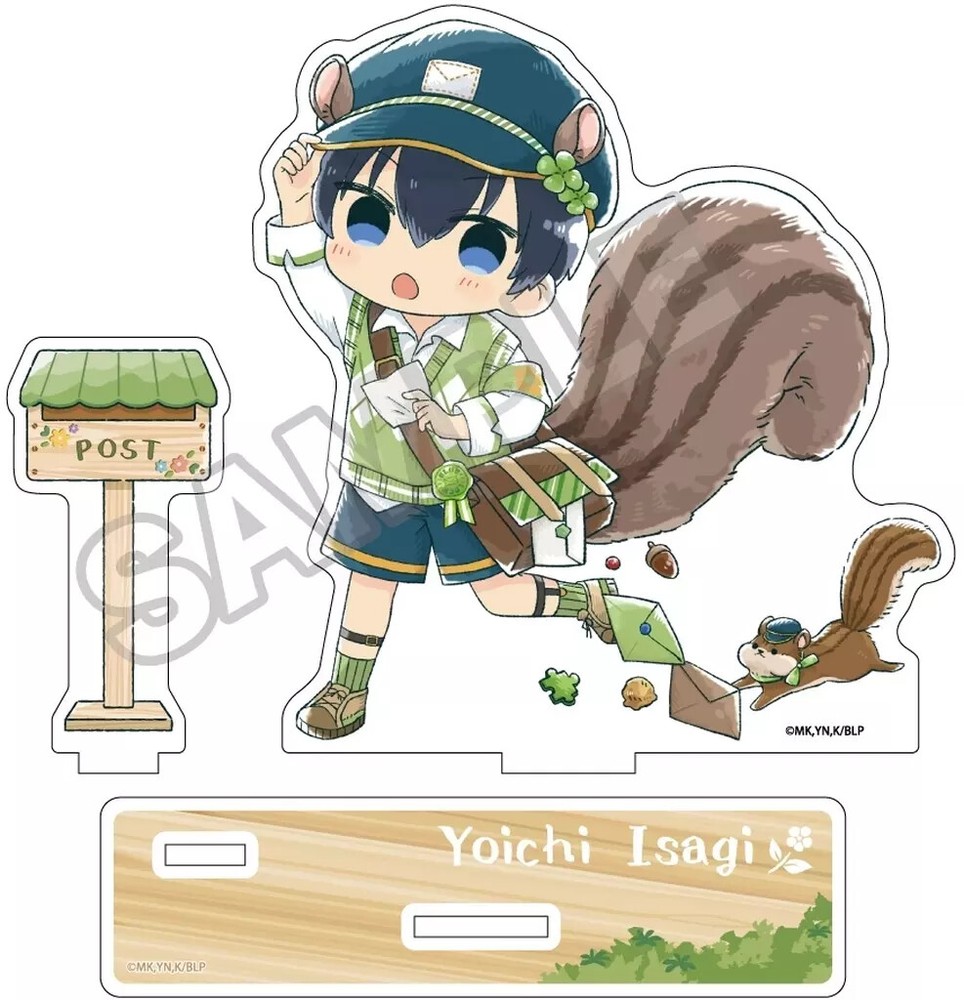 Acrylic Stand Panel Yoichi Isagi Sketchu Animal Postman Bluelock