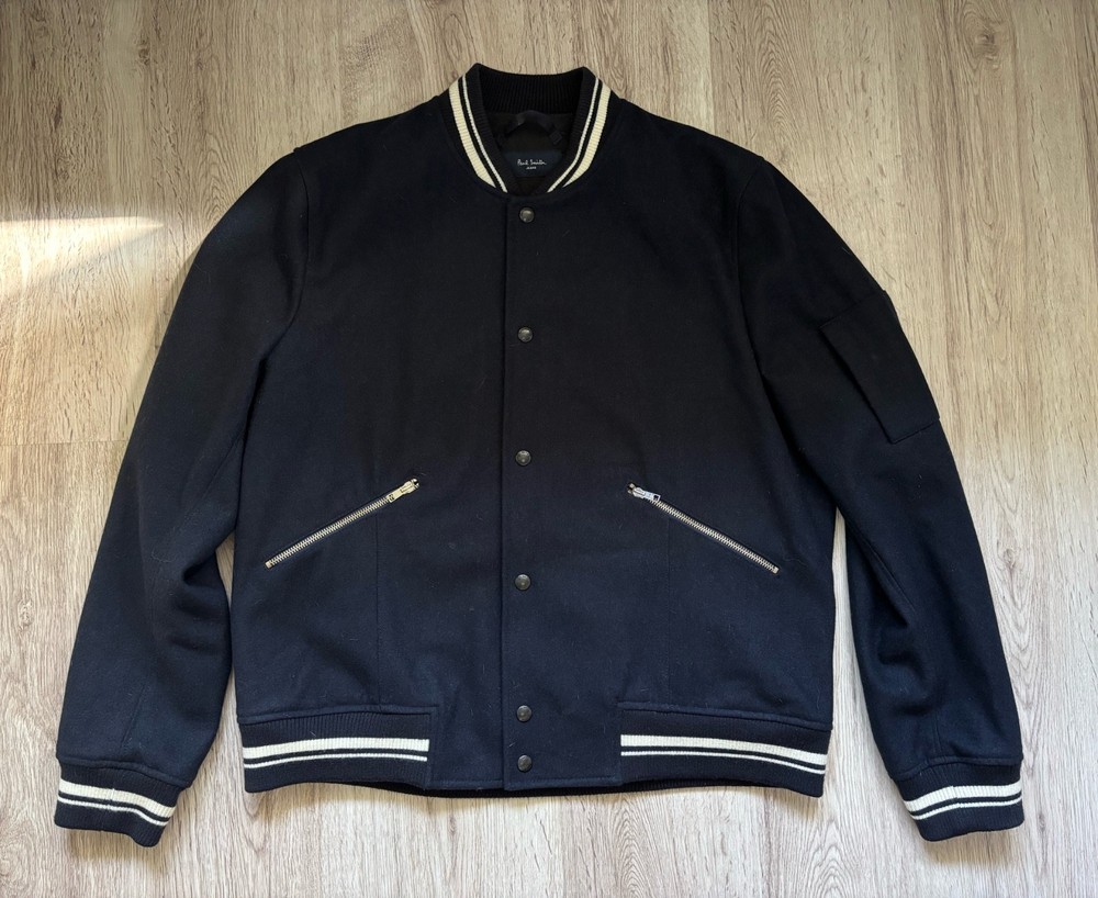 Paul Smith Jeans Wool Bomber gently used