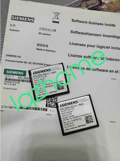 1PCS Siemens internal memory 6SL3054-0EJ01-1BA0 new via FedEx or DHL