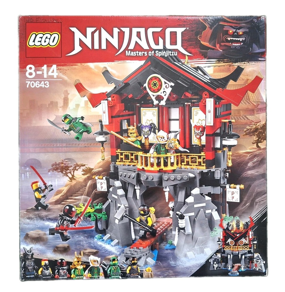 Lego Ninjago: Temple of Resurrection. Brand New NO Minifigures Build Only 70643