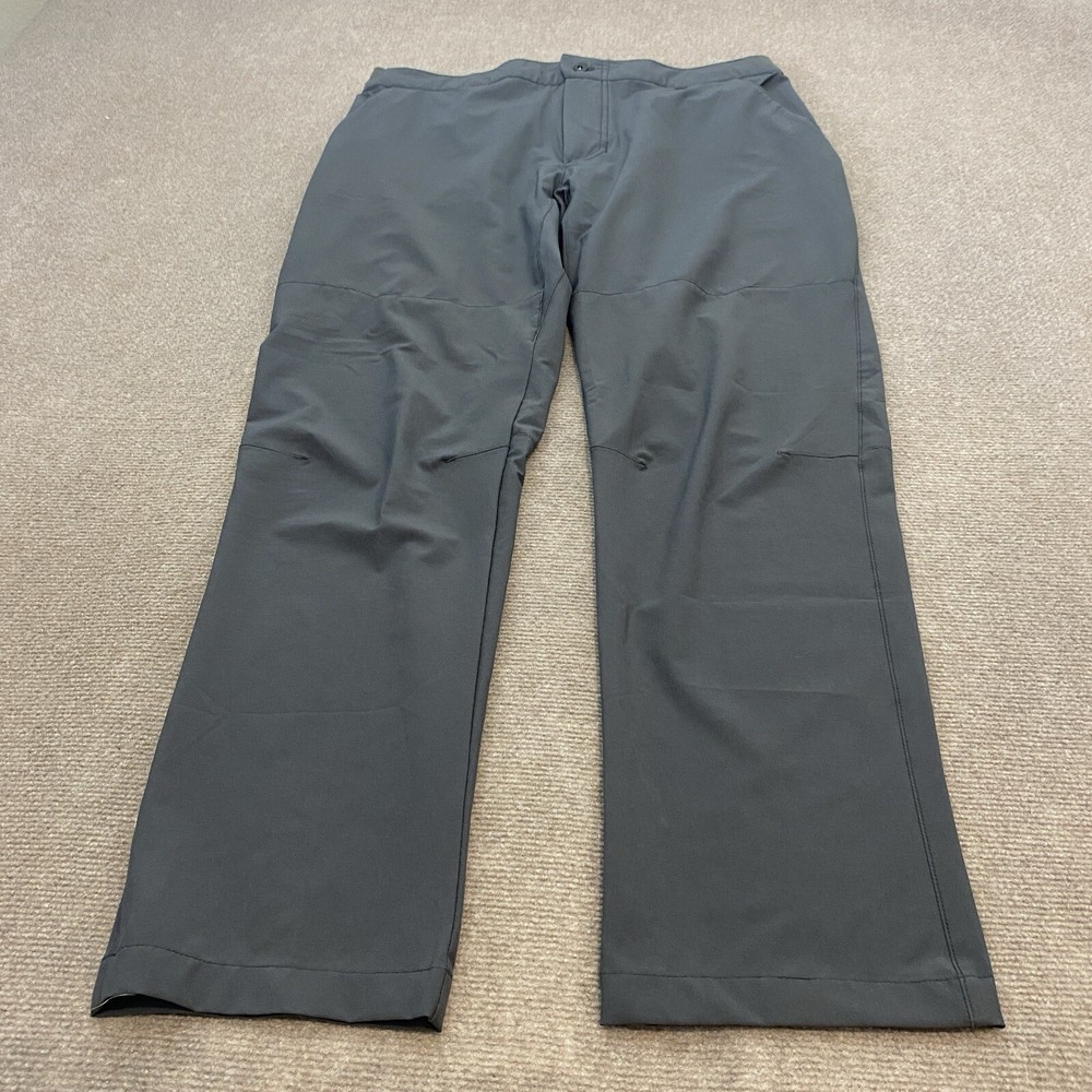North Face Pants Mens Size 36x30 Gray Drawstring Lightweight Packable Stretch