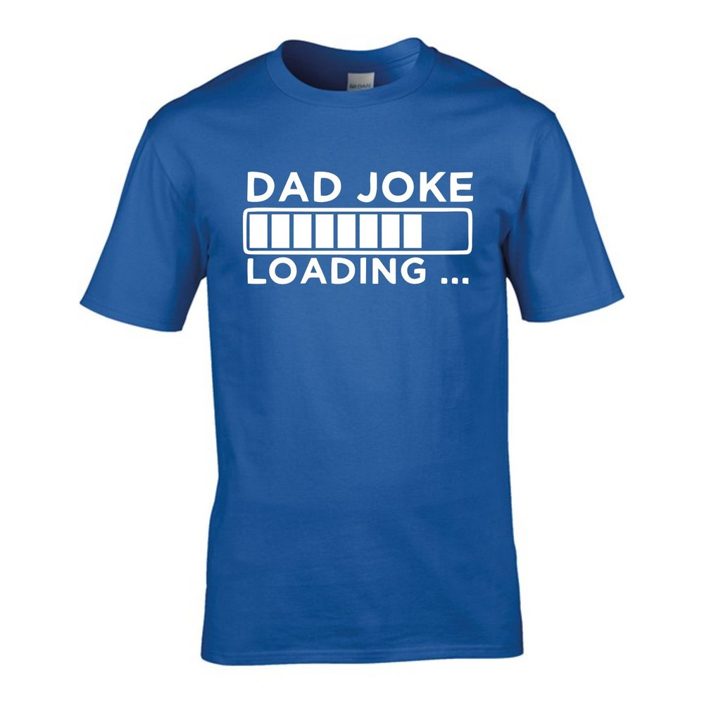Fathers Day T-Shirt Dad Joke Loading T Shirt Funny Slogan Birthday Gift Top-image