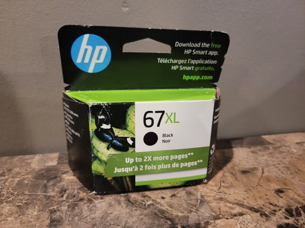 HP 67XL Black Ink Cartridge - 3YM57AN#140