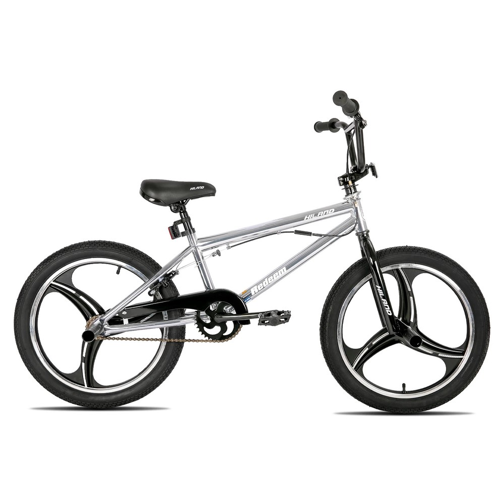 20 Inch Kids BMX Bike for Boys Girls Ages 5-12, 4 Pegs Single Speed BMX Bicycle