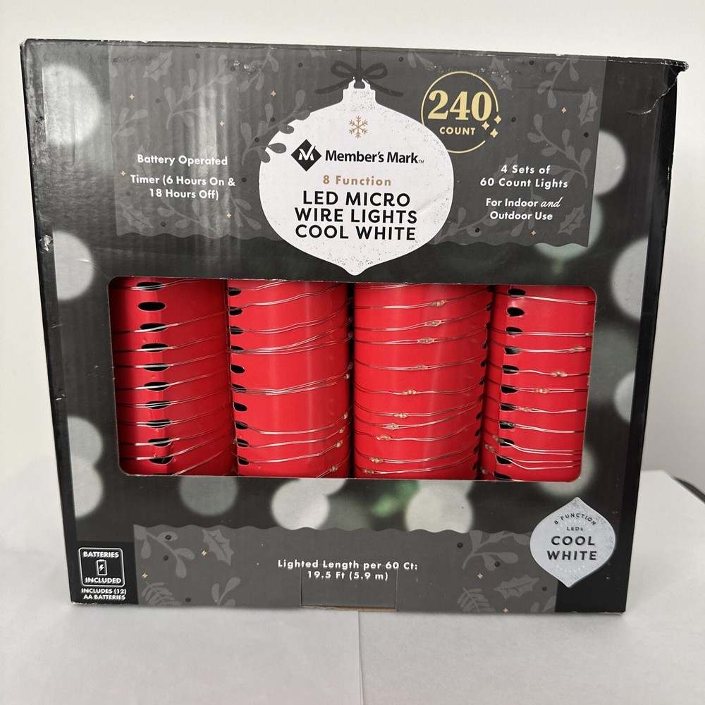 Members Mark LED Lights in Cool White, Warm White & Multicolor Options-image