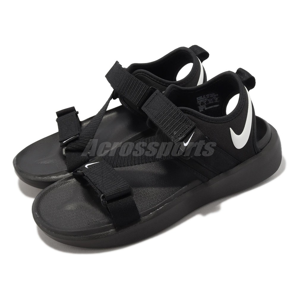 Nike Vista Sandals Black White Unisex Casual Strap DJ6605-001
