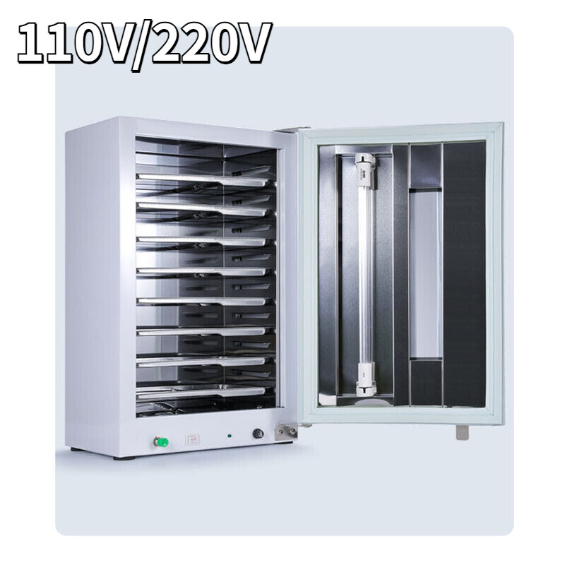 Dental Medical Ozone Sanitizer Box Cleaning Disinfection UV Sterilizer Cabinet