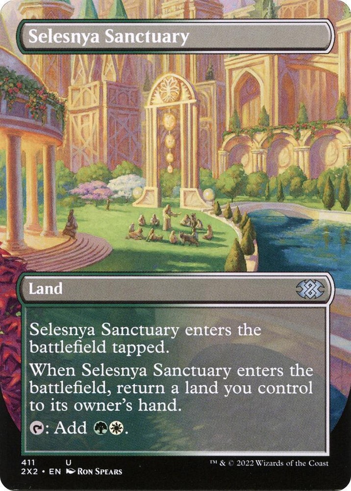 Selesnya Sanctuary (Borderless) Double Masters 2022 Regular