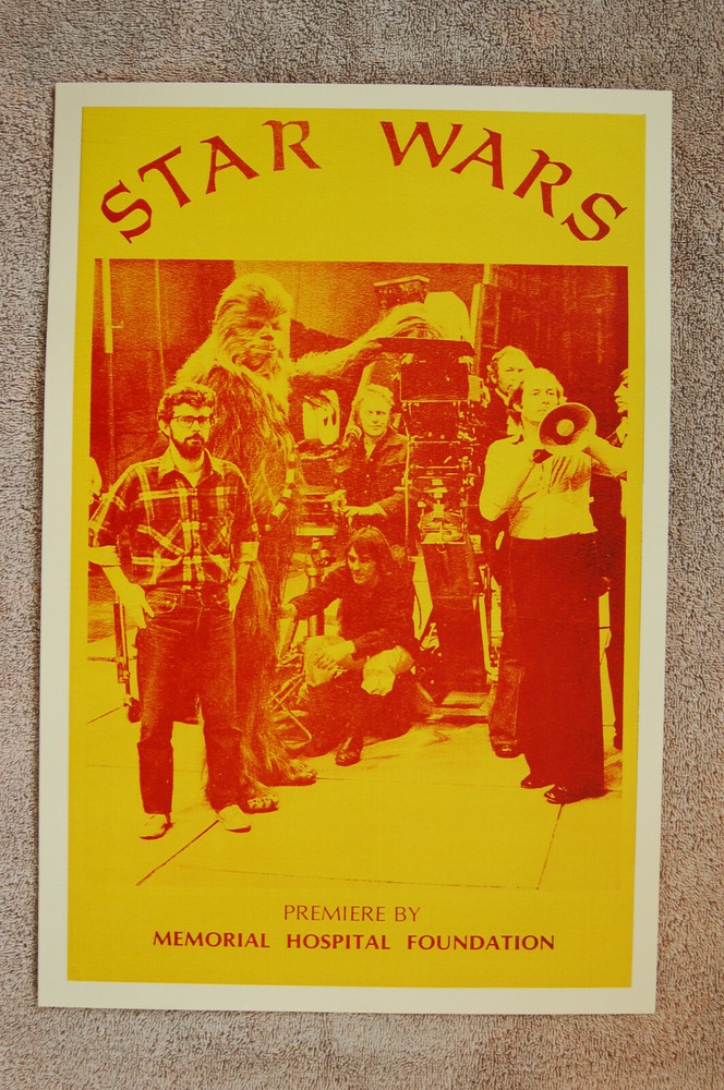 Star Wars Charity Poster for Memorial Hospital Foundation Support