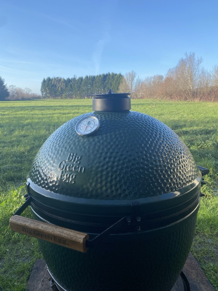Big Green Egg XL Ceramic Kamado Charcoal Grill Nest Package with Cover etc