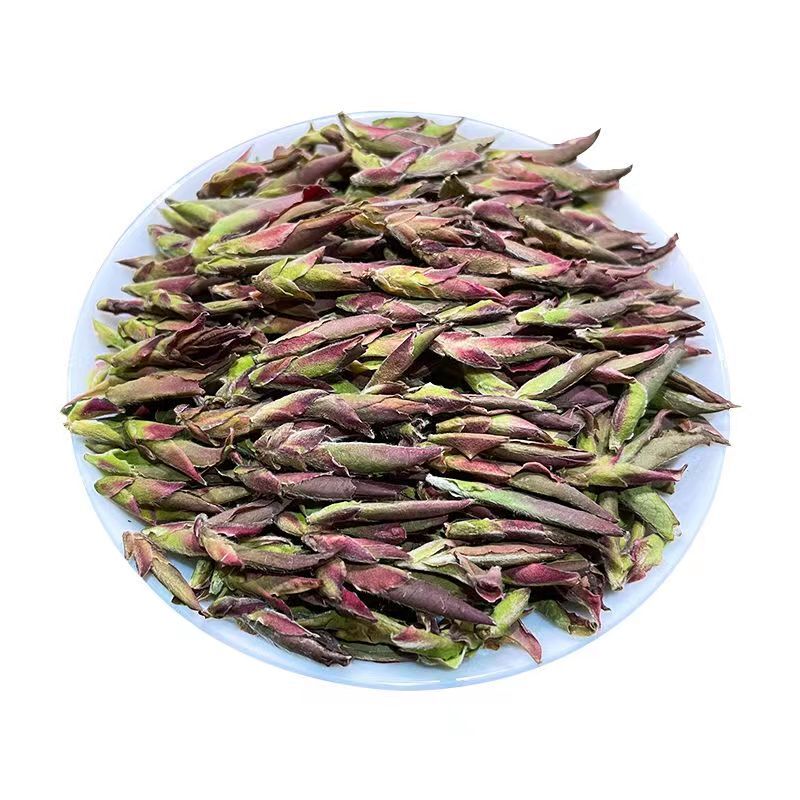 100g White/Purple Bud Puerh Raw Tea Yunnan Wild Aged Tree Pu-erh Tea Loose Leaf