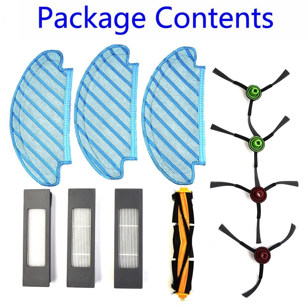 Brush Filter Accessories Kits Replacement For ECOVACS N8 N8+ Vacuum Set