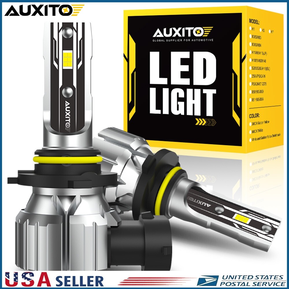 2/4X 9006 HB4 LED Headlight Conversion Bulbs Kit Low Beam 6500K White Bright