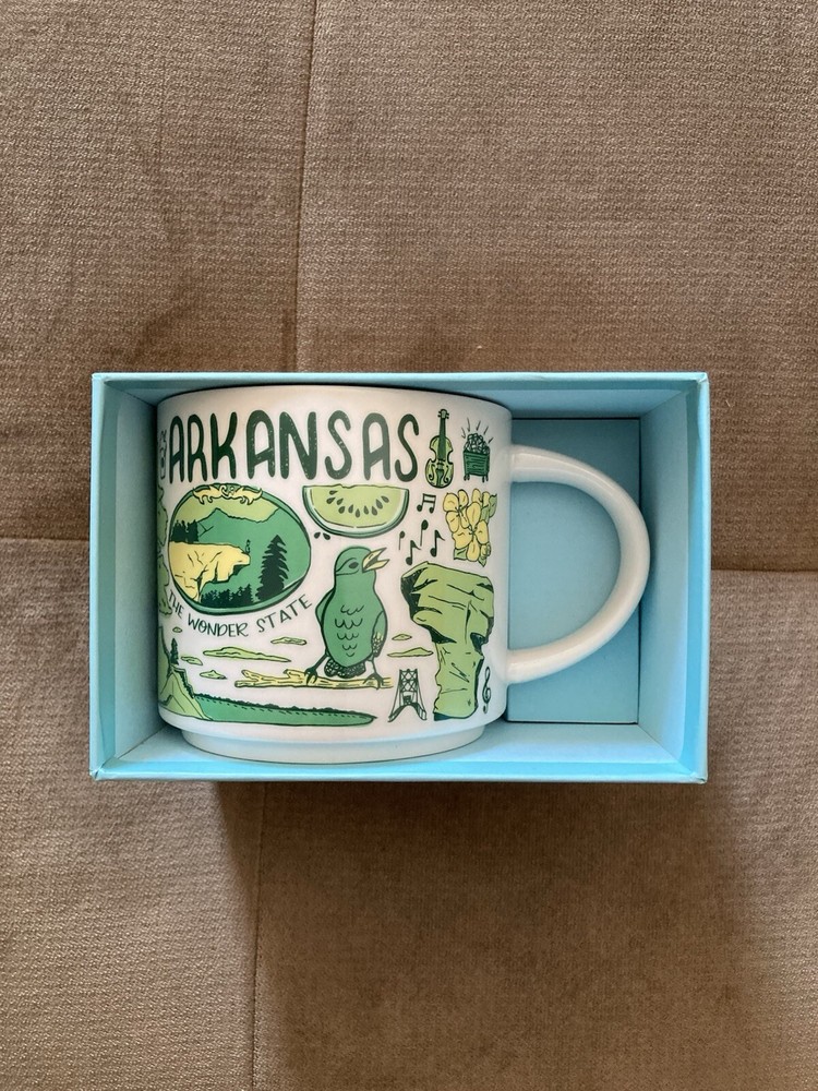 Starbucks Been There Arkansas 14 oz Mug New With SKU