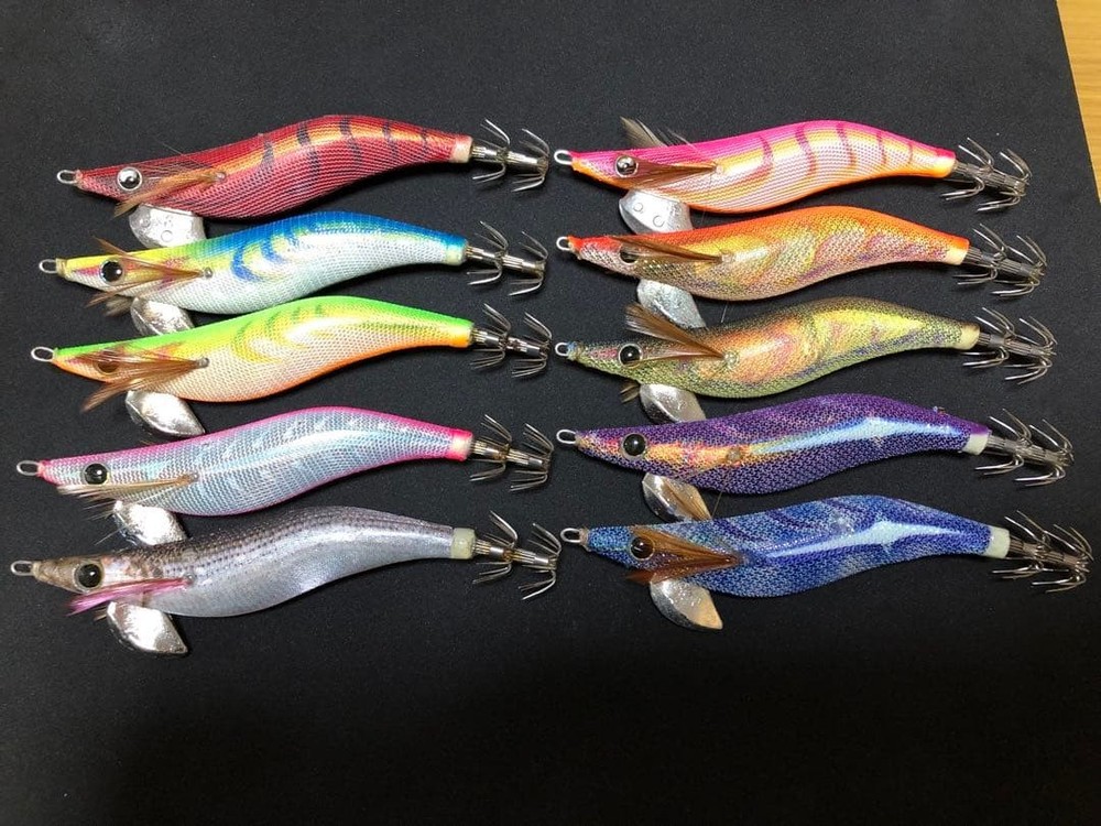 Fishing Lure Egi Yamashita Egi King Live 3 Rare Out of print Keimura 490 Glow ba