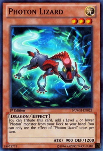 Photon Lizard NUMH-EN023 Super Rare Unlimited Lightly Played MTG Card